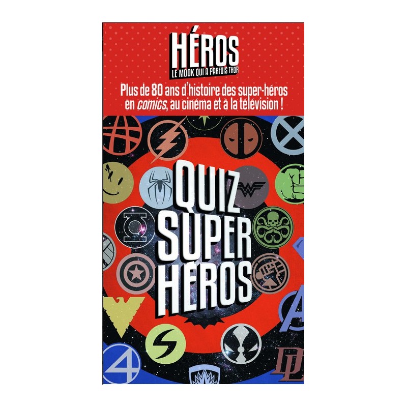 Jeux de société - Quiz Super Heros