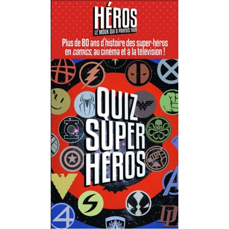 Jeux de société - Quiz Super Heros