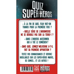 Jeux de société - Quiz Super Heros