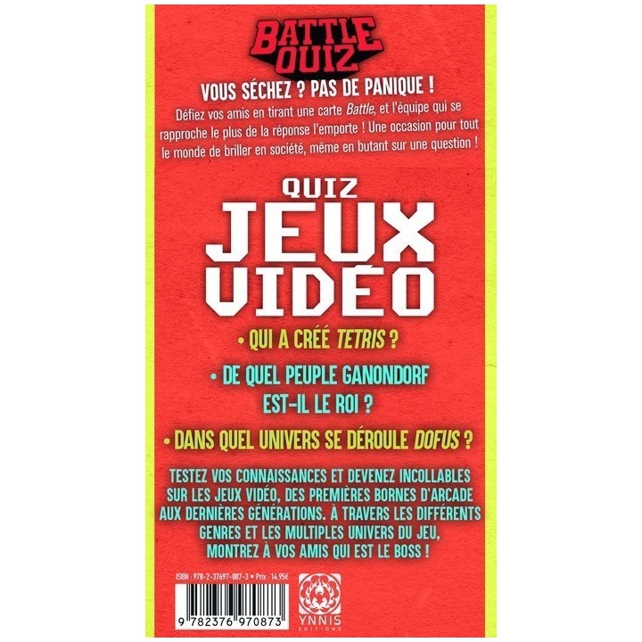 Jeux de société - Battle Quiz : Jeux video