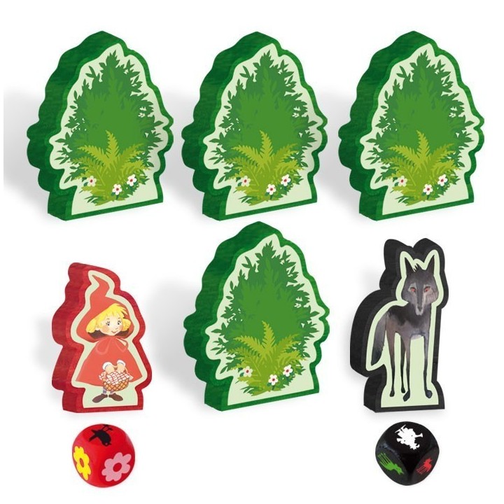 Jeux de société - Le jeu du Loup et du Chaperon Rouge