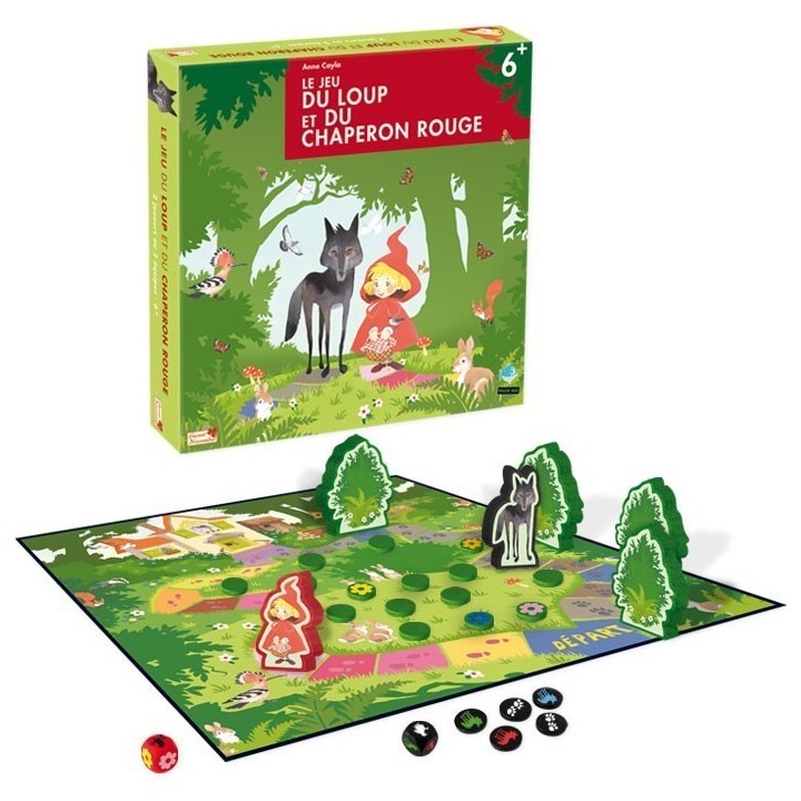 Jeux de société - Le jeu du Loup et du Chaperon Rouge