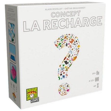 Jeux de société - Concept : La Recharge