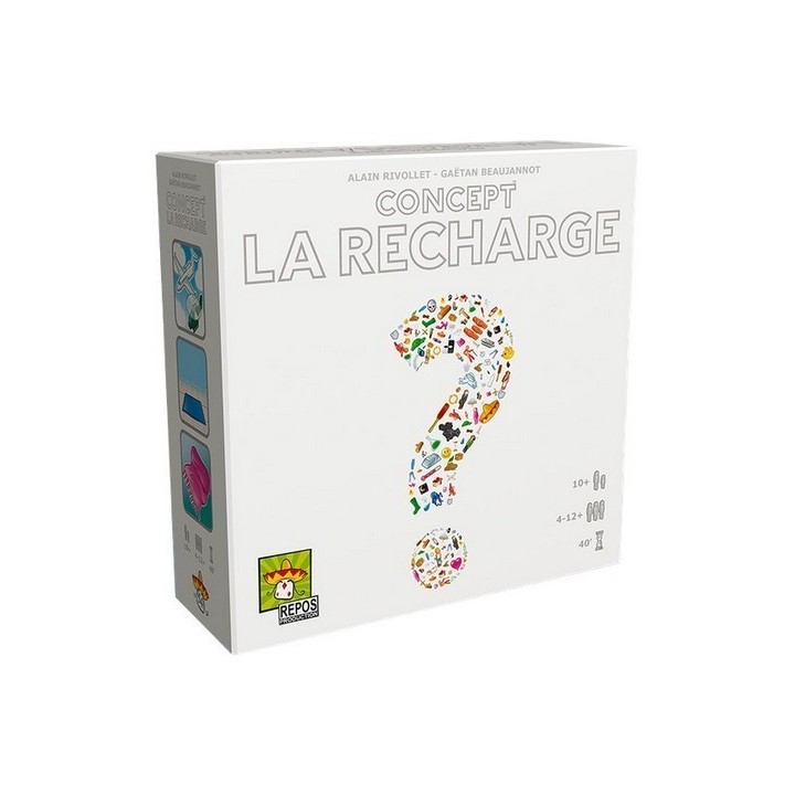 Jeux de société - Concept : La Recharge