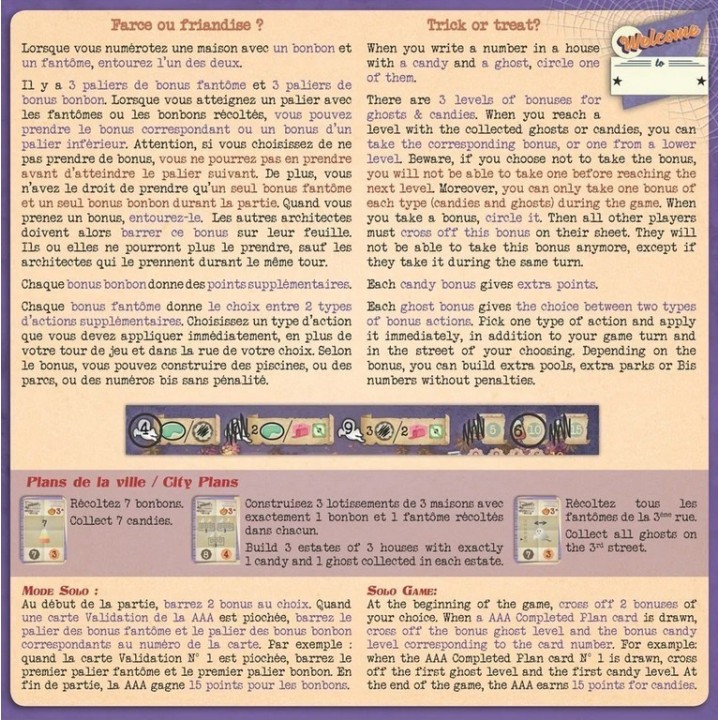 Jeux de société - Welcome extension Halloween Et Lumières De Noël