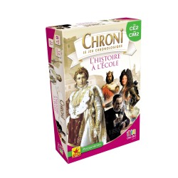 Jeux de société -  Chroni le jeu chronologique : L'Histoire à l'École