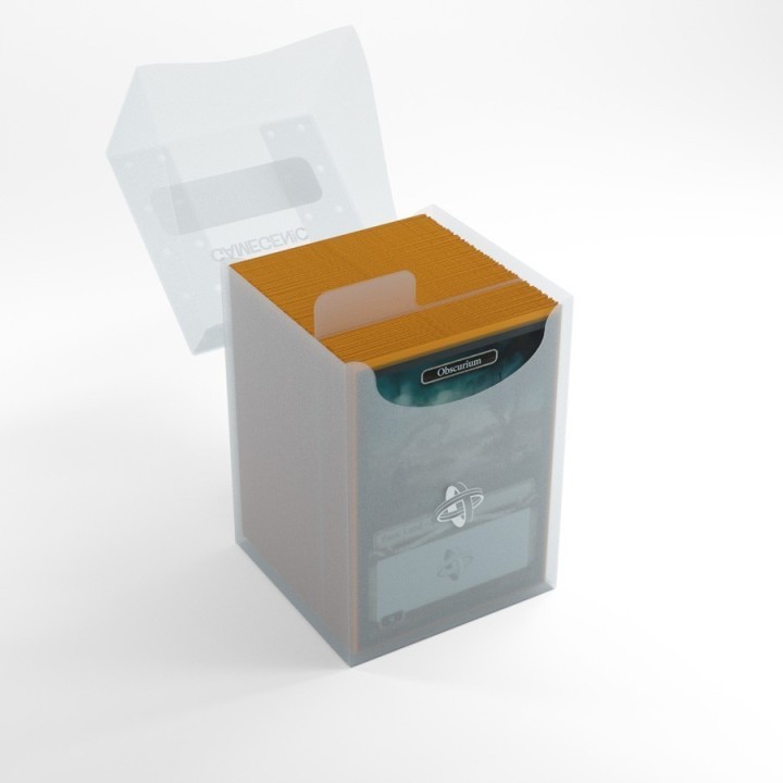 Gamegenic Deck Box Boite de rangement case 80+ Standard - Transparent
