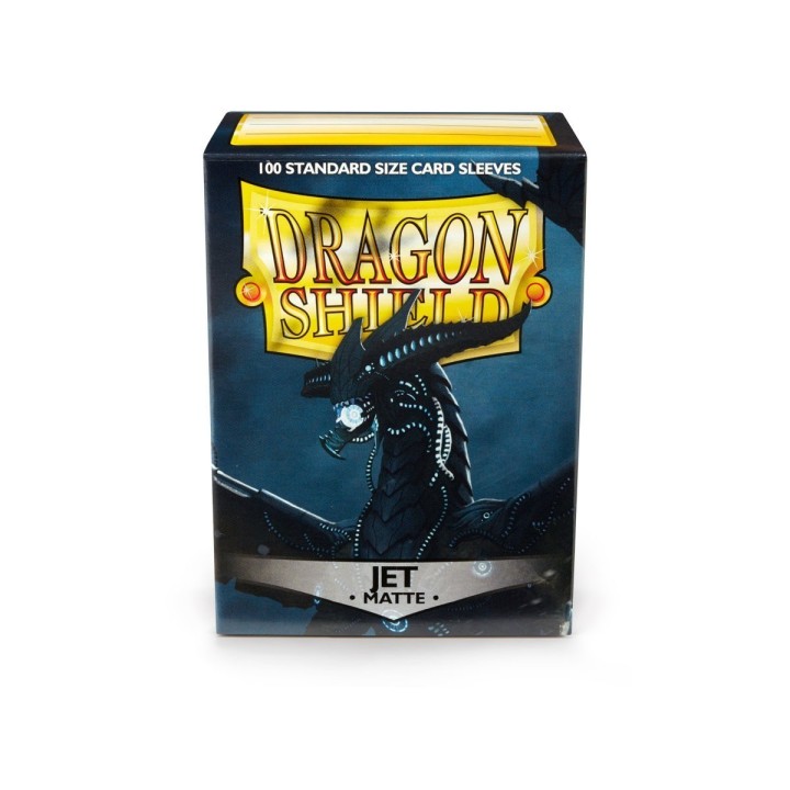 Protège-cartes Dragon Shield - 100 Standard Sleeves Matte Jet - Bodom