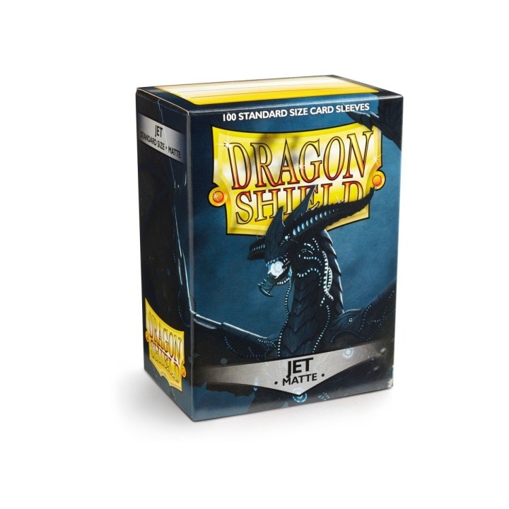 Protège-cartes Dragon Shield - 100 Standard Sleeves Matte Jet - Bodom