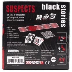 Jeux de société - Black Stories Suspect