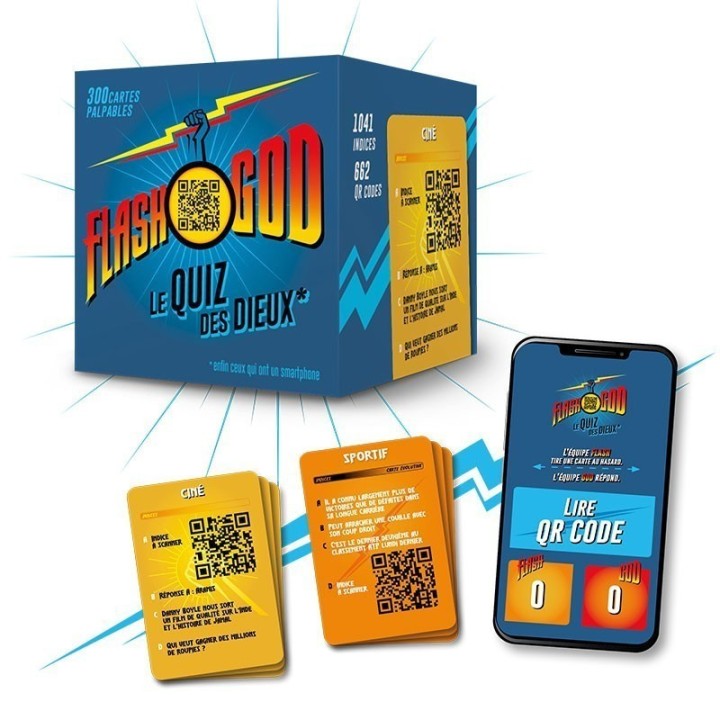 Jeux de société - Flash God - Le Quiz des Dieux