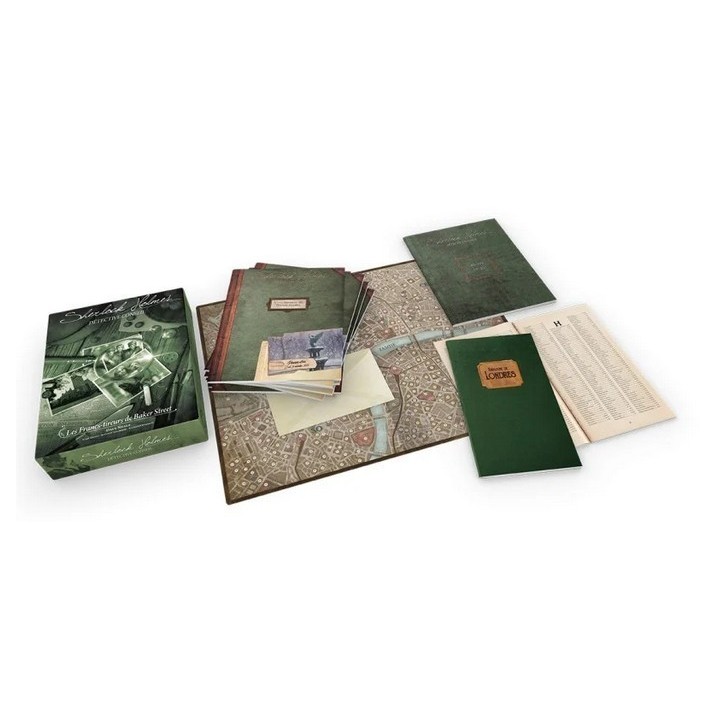 Jeux de société - Sherlock Holmes : Détective Conseil : Les Francs-tireurs de Baker Street