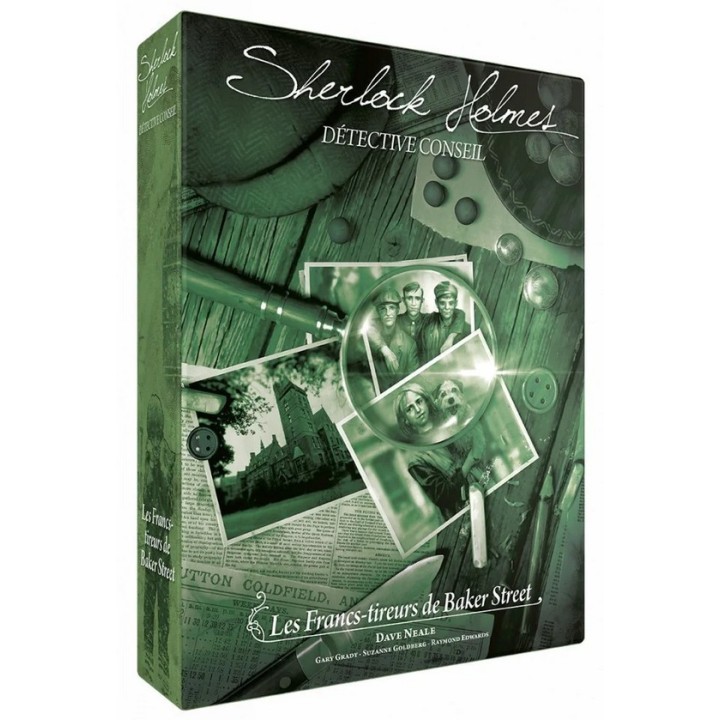 Jeux de société - Sherlock Holmes : Détective Conseil : Les Francs-tireurs de Baker Street