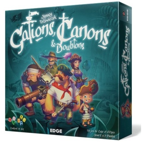 Jeux de société - Galions, Canons & Doublons