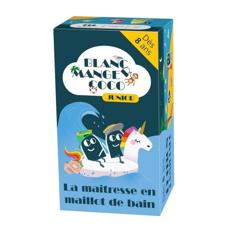 Jeux de société - Blanc Manger Coco Junior - La Maîtresse en maillot de bain