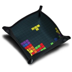 Piste de Dés Néoprene Dice Tray : Retro Tetris