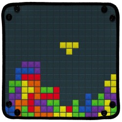 Piste de Dés Néoprene Dice Tray : Retro Tetris