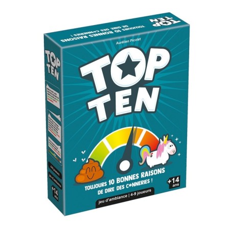 Jeux de société - Top Ten