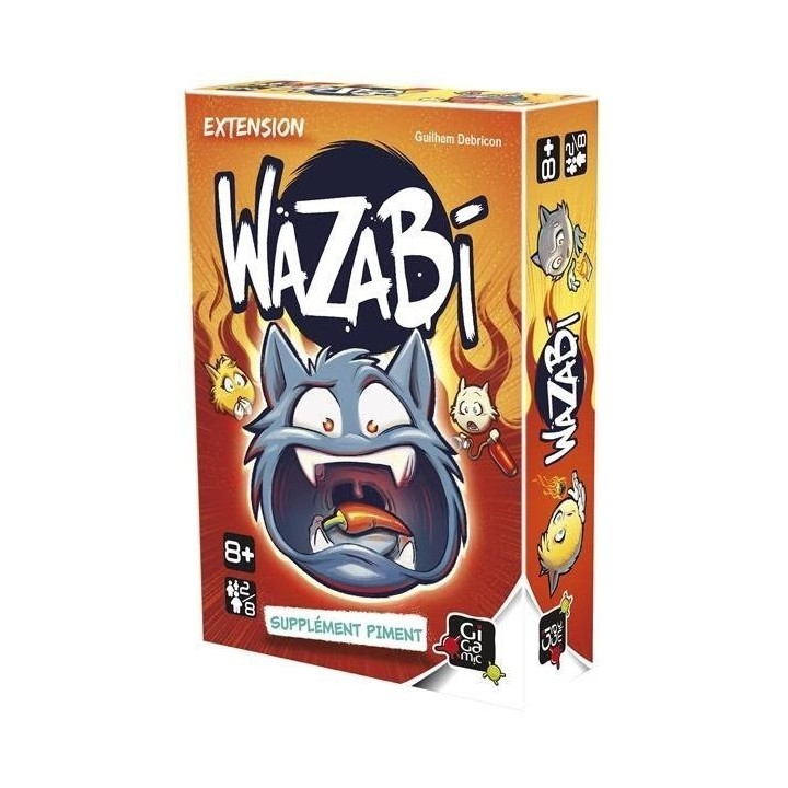 Jeux de société - Wazabi - Extension Supplément Piment