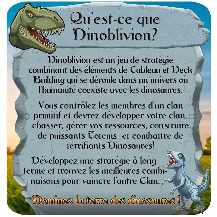 Jeux de société - Dinoblivion