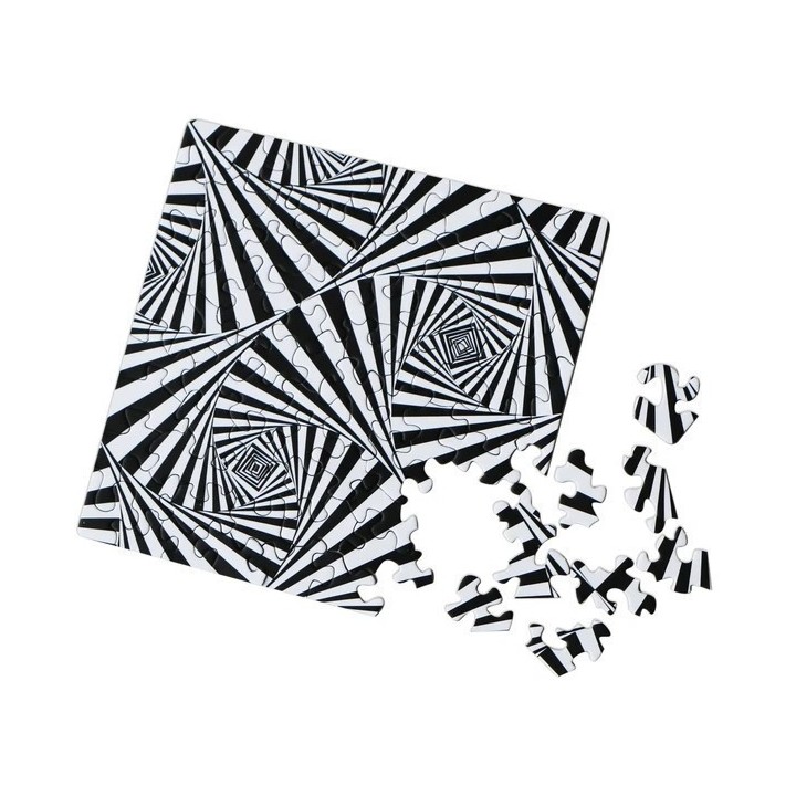 Puzzle Curiosi Q : Pop Black & White : Shimmer 5 - 79 Pièces