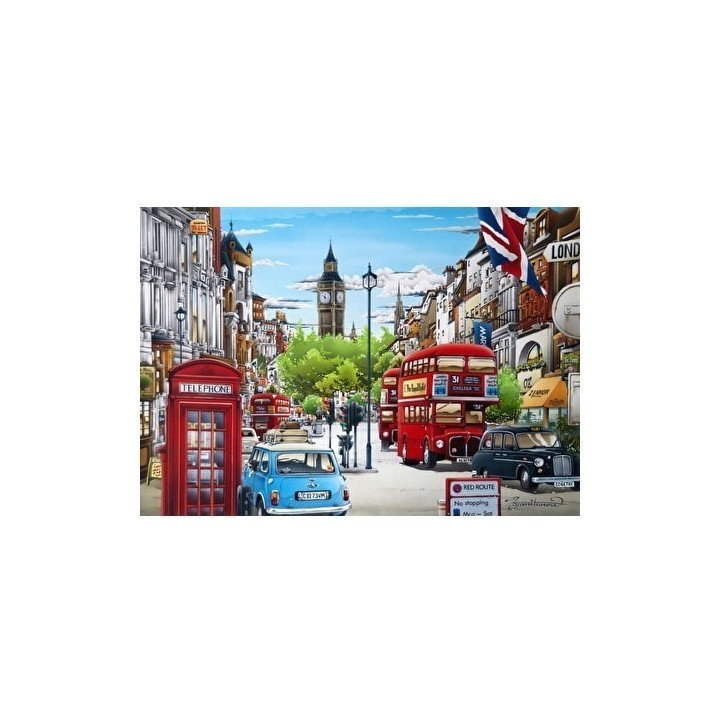 Micro Puzzle : Whitehal - 40 Pièces