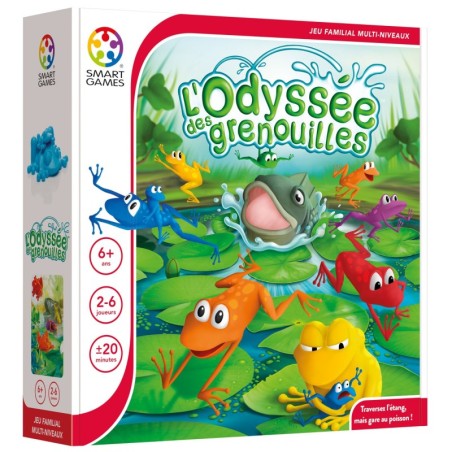 Jeu Smart Games - L'Odyssée des Grenouilles