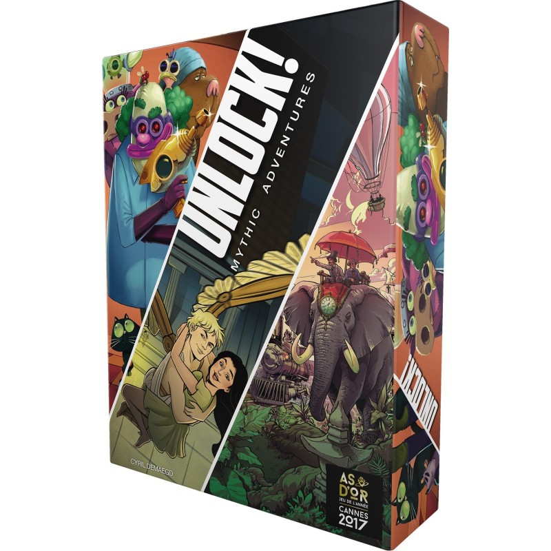 Jeux de société - Unlock ! Mythic Adventures Jeux de société - Unlock ! Mythic Adventures