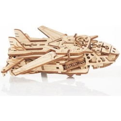 Puzzle Mr Playwood - Transformer avion modèle 3D mobile en bois