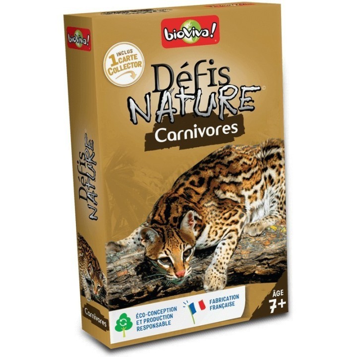 Jeux de société - Défis Nature - Carnivores