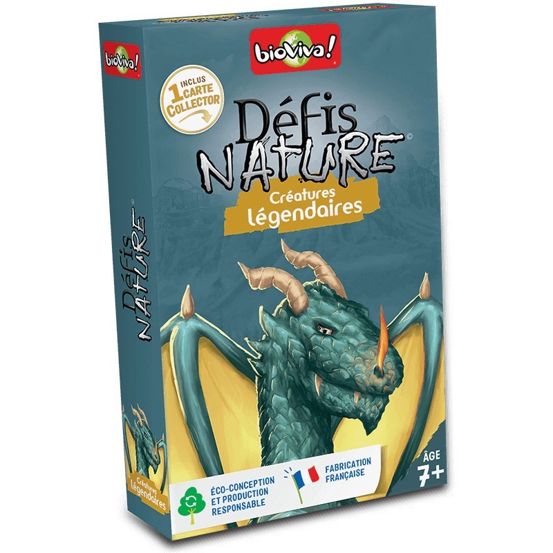 Jeux de société - Défis Nature - Créatures Légendaires