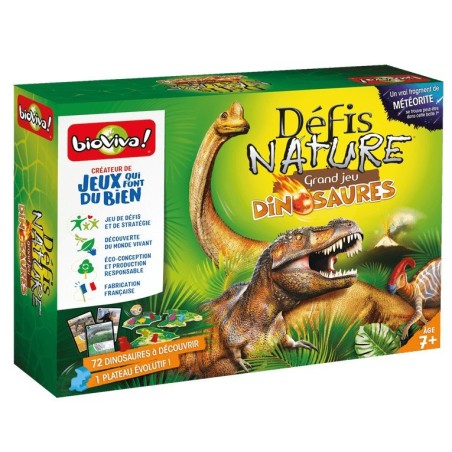 Jeux de société - Défis Nature Grand Jeu Dinosaures