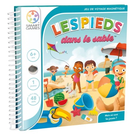 Jeu Smart Games - Les pieds dans le sable - Jeu de Voyage