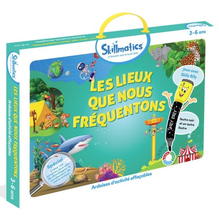 Jeux de Société - Skillmatics Les lieux que nous fréquentons