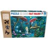 Puzzle Michèle Wilson : Magnin - Alice au Pays des Merveilles - 100 Pièces