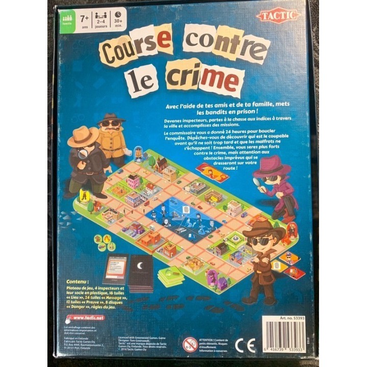 Jeux de société - Course Contre le Crime