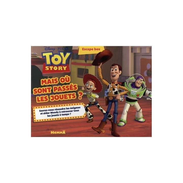 Jeux de société - Escape Box - Disney Toy Story : Mais où sont passés les jouets ?