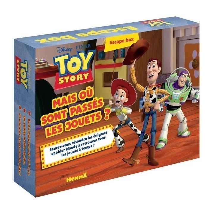 Jeux de société - Escape Box - Disney Toy Story : Mais où sont passés les jouets ?
