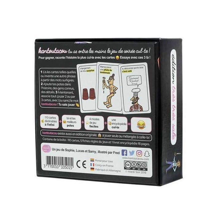 Jeux de société - Kantoutacou Edition très très sale