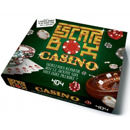 Jeux de société - Escape Box - Casino