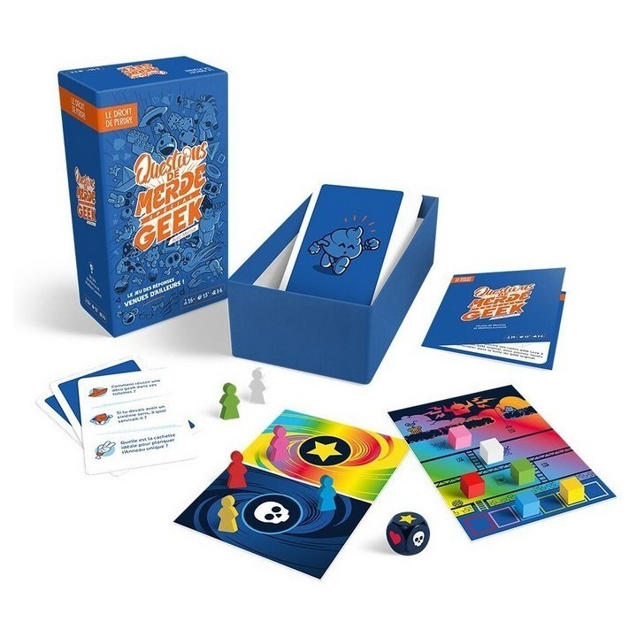 Jeux de société - Questions de Merde - Geek