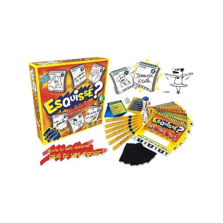 Jeux de société - Esquissé ? 6 Joueurs