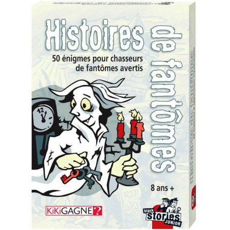 Jeux de société - Black Stories Junior - Histoires de Fantomes