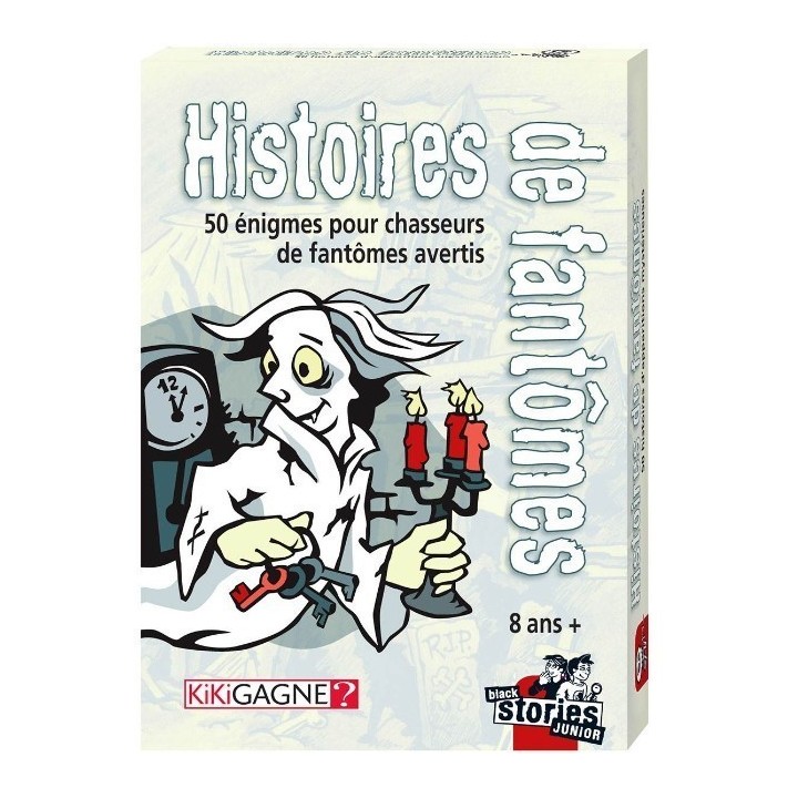 Jeux de société - Black Stories Junior - Histoires de Fantomes