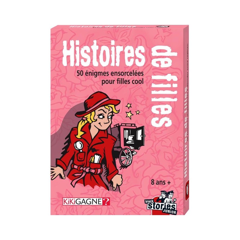 Jeux de société - Black Stories Junior - Histoires de Filles