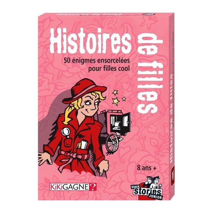 Jeux de société - Black Stories Junior - Histoires de Filles