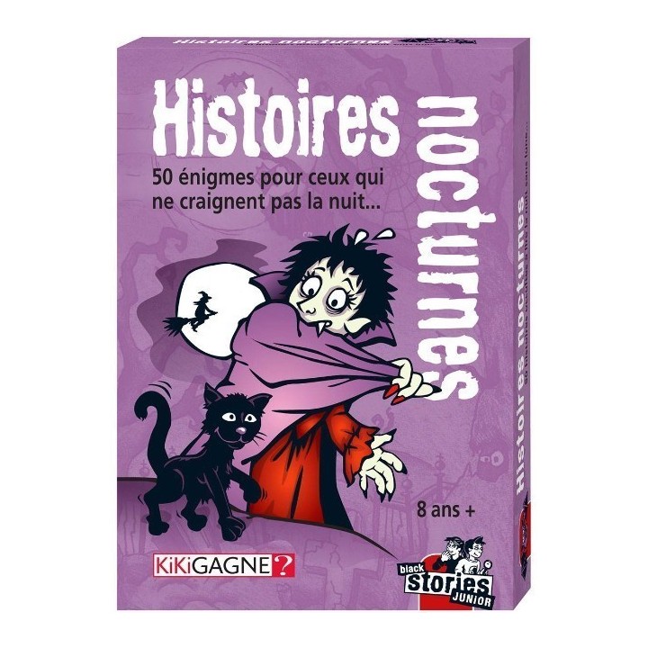 Jeux de société - Black Stories Junior - Histoires Nocturnes
