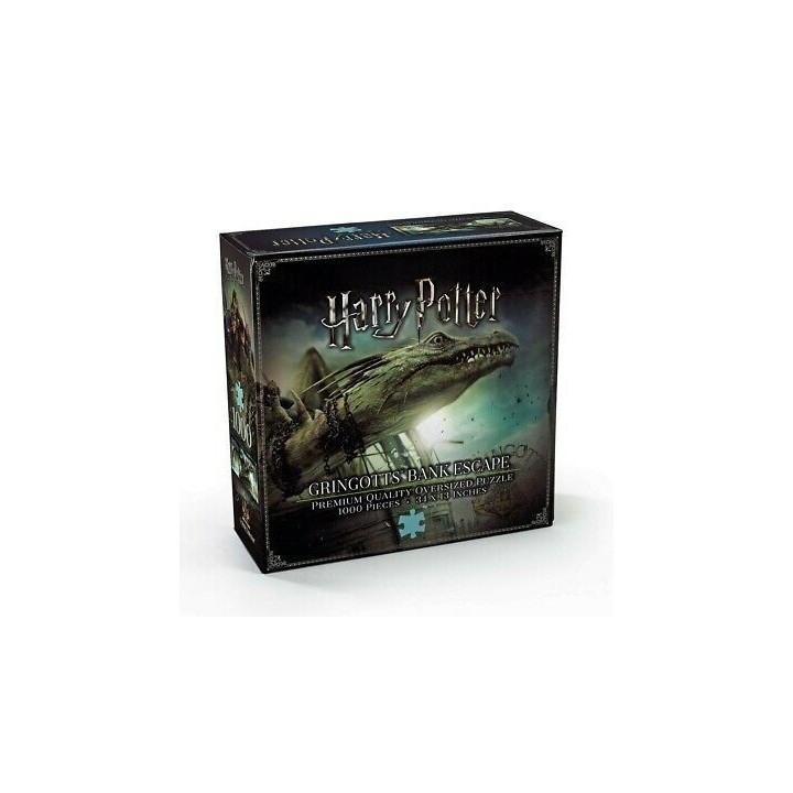 Puzzle Noble Collection : Harry Potter - Evasion de la banque Gringotts - 1000 Pièces