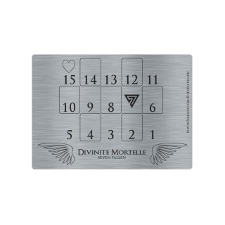 7 Fallen Compteur de point Divinité métal et magnétique Fabriqué en France
