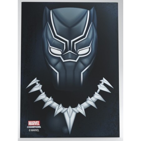 Gamegenic Marvel Champions Art Sleeves - Black Panther